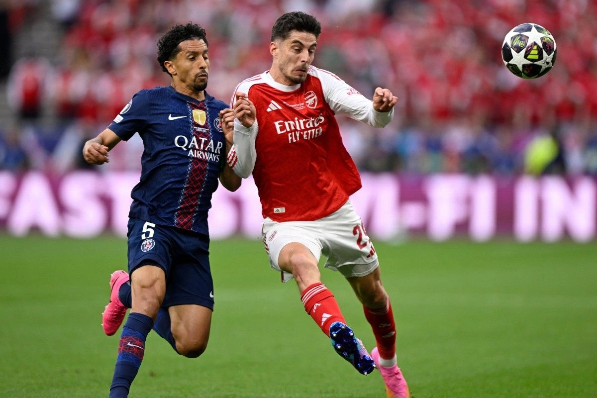 LIVE PSG VS Arsenal 0-1, Les Parisien 78 Persen Possession Tanpa Tembakan ke Gawang