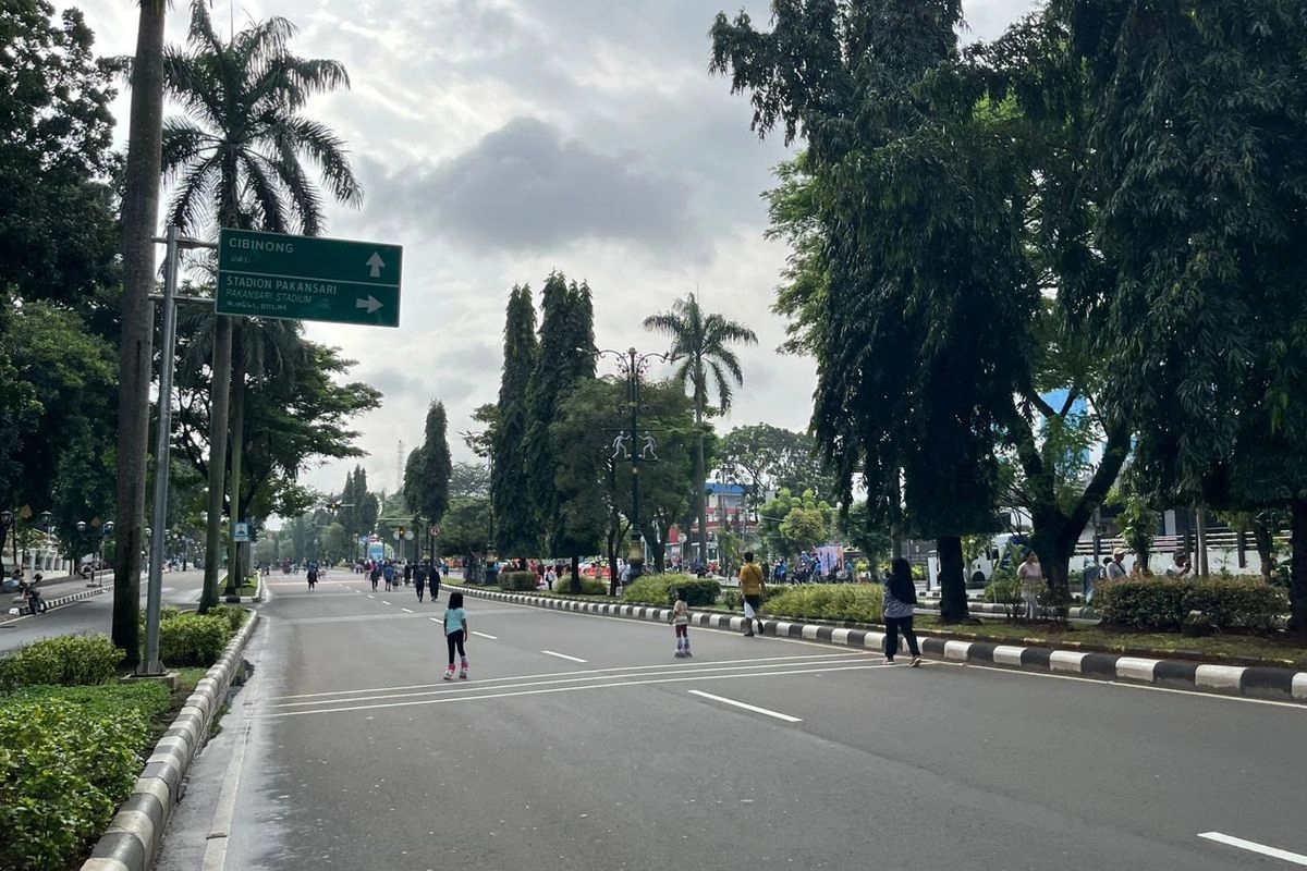 Malam Ini, Ada Car Free Night di Cibinong Bogor