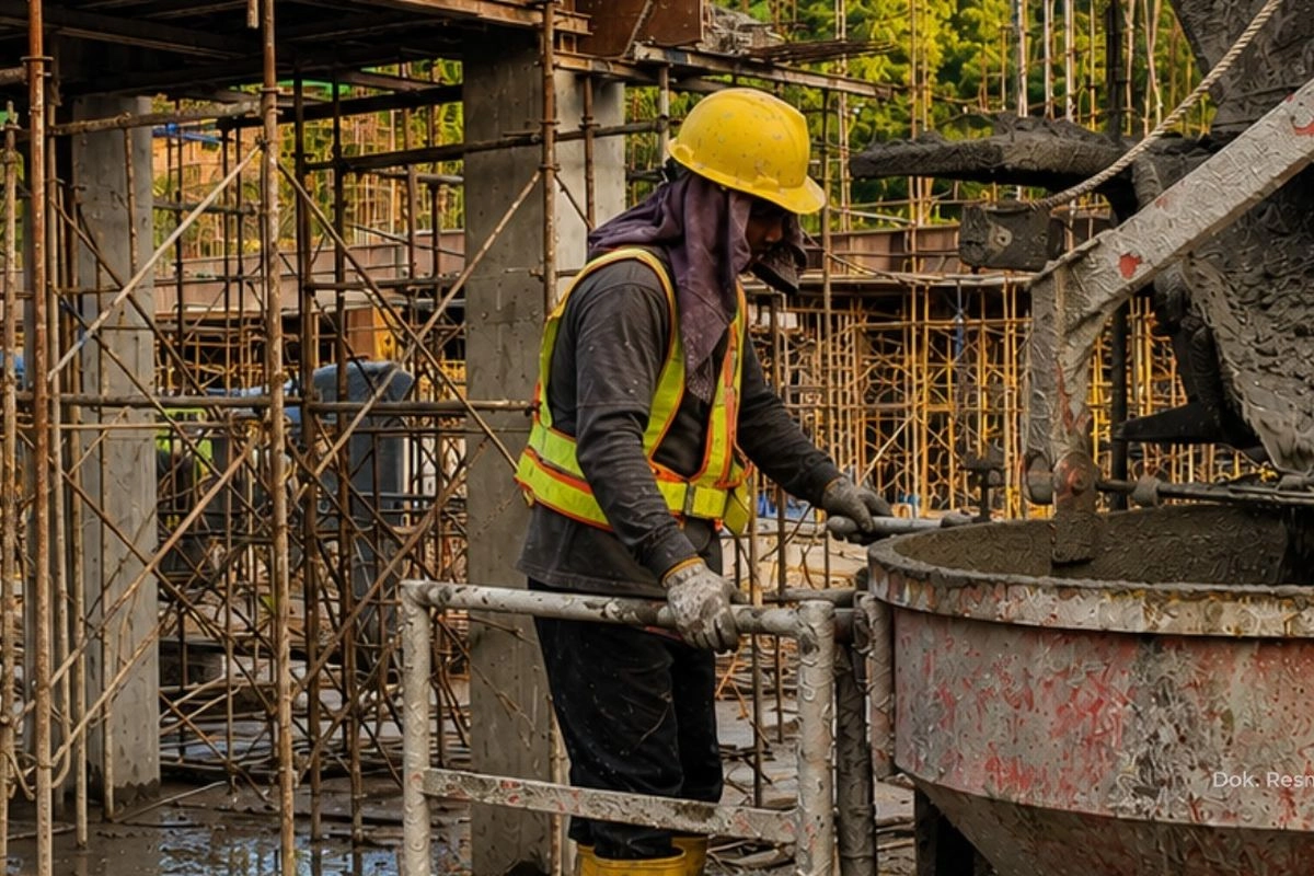 Brantas Abipraya Sertifikasi 300 Pekerja Konstruksi Sekolah Rakyat di Lampung