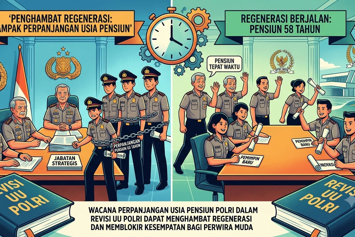 Pakar Ingatkan Perpanjangan Usia Pensiun Polri Bisa Hambat Regenerasi