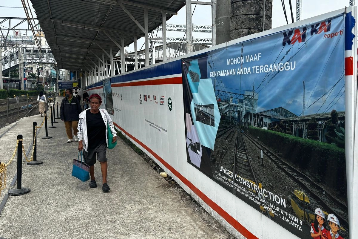 Penumpang Tembus 155 Juta, Stasiun Bogor Siapkan 3 Peron Baru untuk Tambah Kapasitas