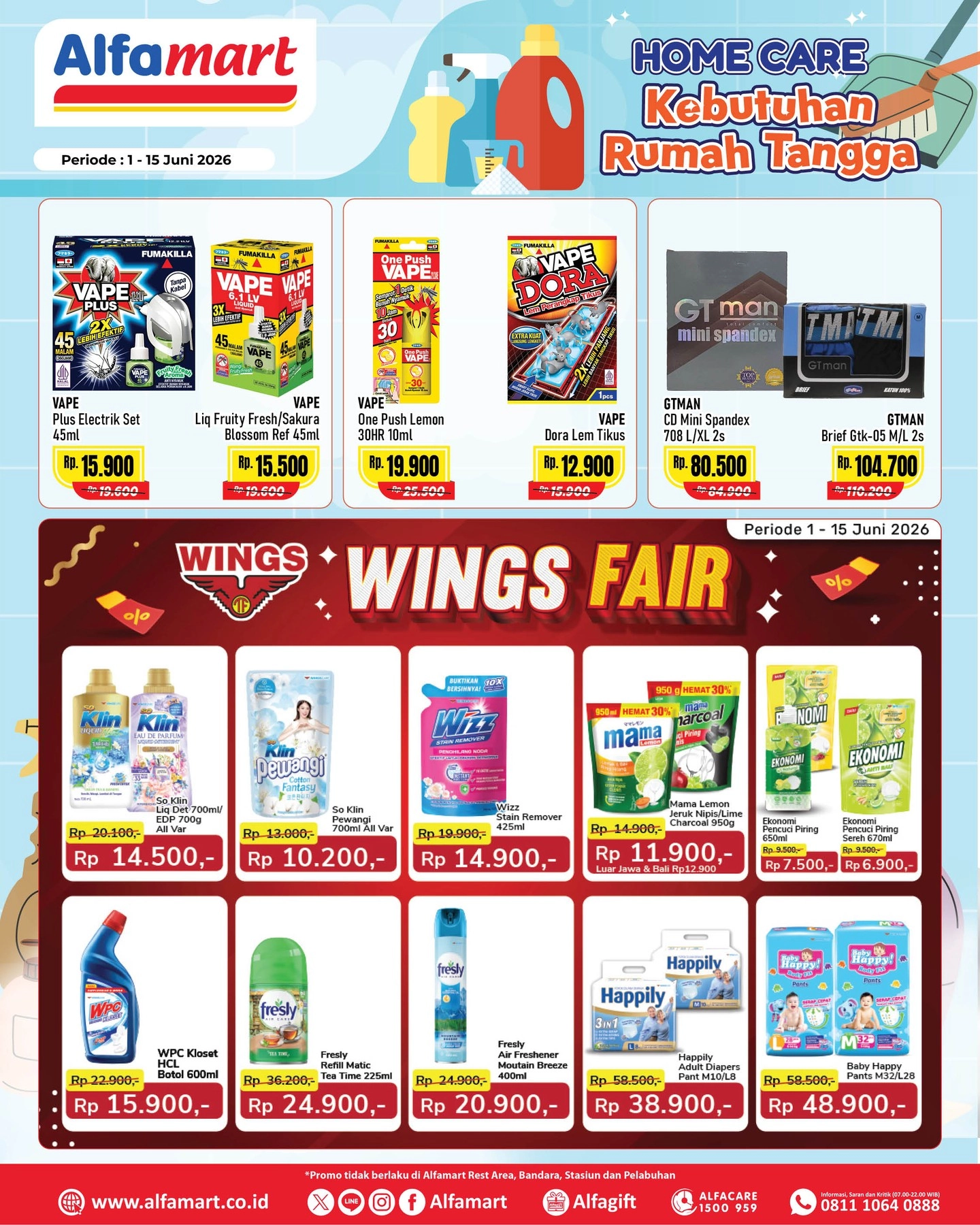 Promo Alfamart Hari Ini 3 Juni 2026, Diskon hingga 40 Persen Berbagai Produk