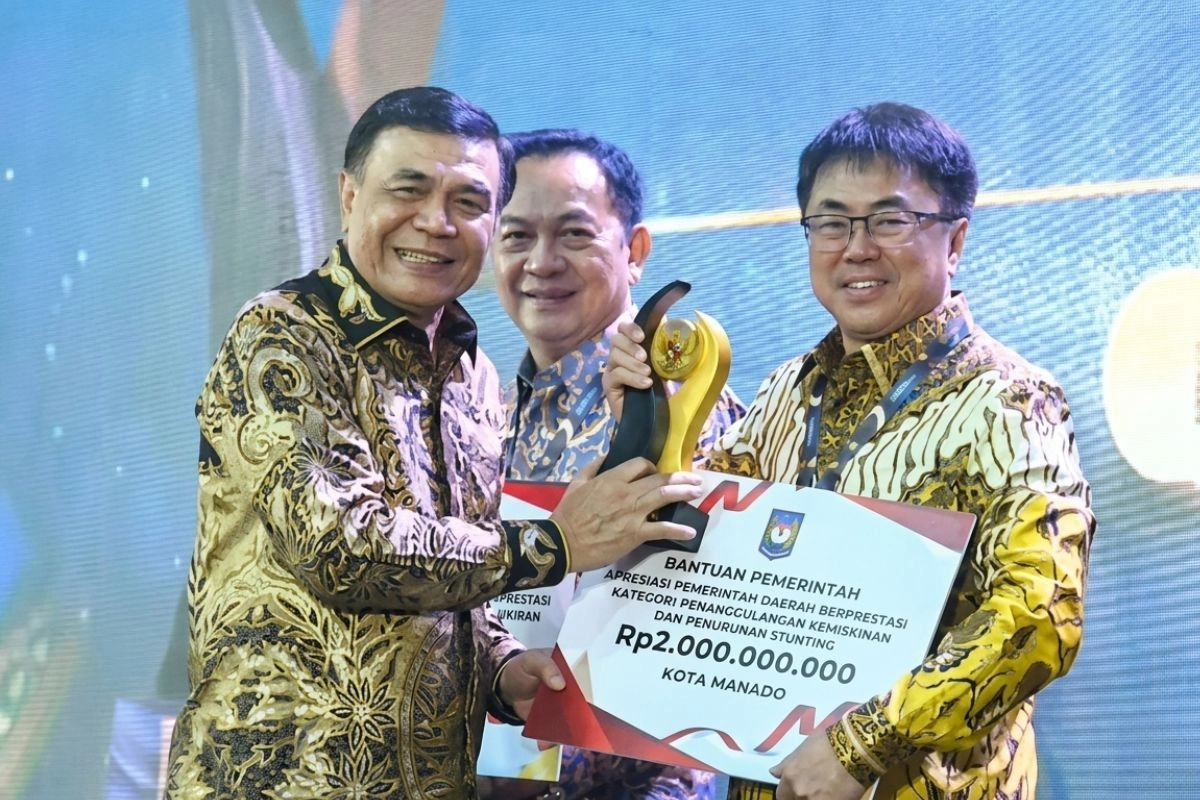 Sukses Tekan Angka Kemiskinan dan Stunting, 3 Kota Ini Raih Penghargaan dari Kemendagri