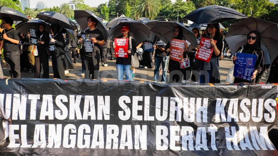 Konflik Lahan Rumpin vs TNI AU Belum Tuntas, Warga Kembali Mengadu di Aksi Kamisan