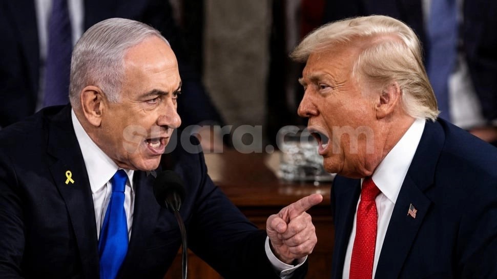 AS Balik Kanan? Iran Serang Israel, Trump Desak Benjamin Netanyahu Legowo