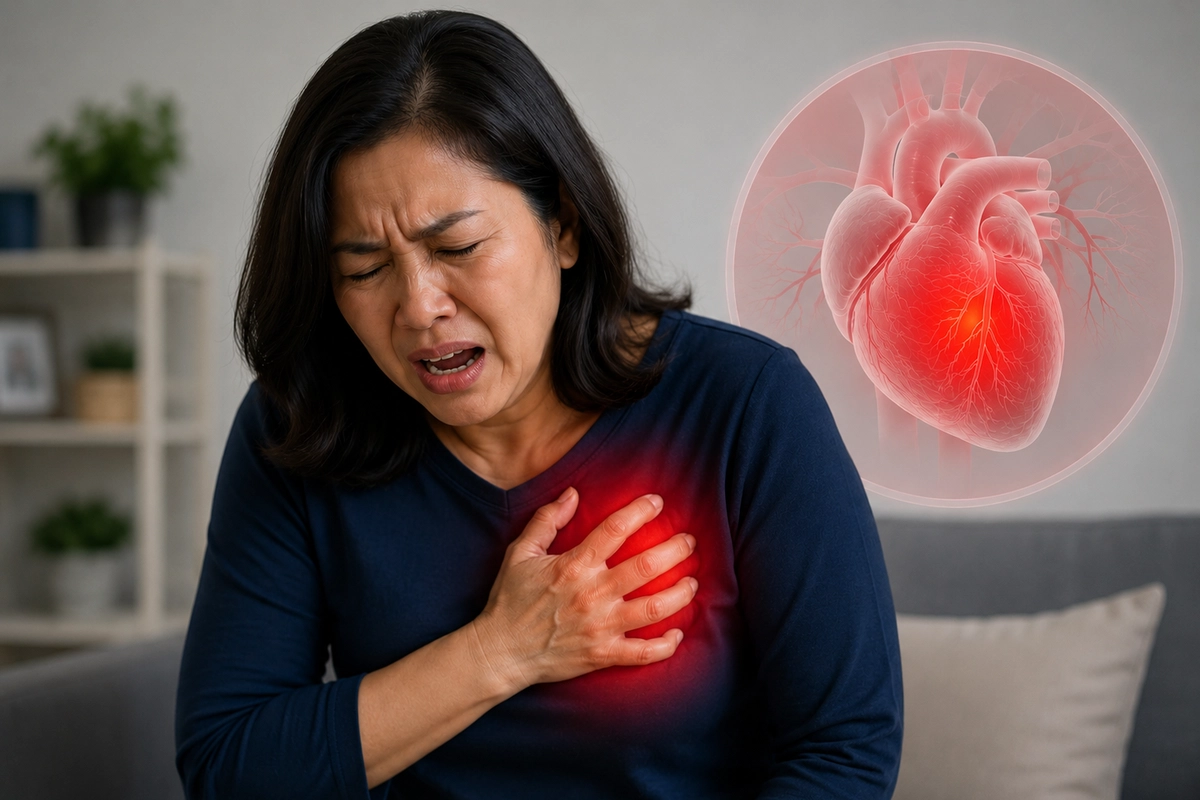 Gejala Serangan Jantung pada Perempuan Lebih Samar, Kenali Perbedaannya