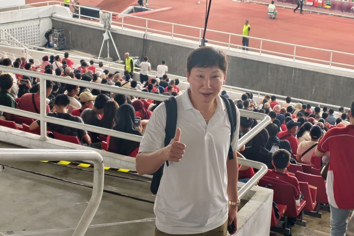 Indonesia vs Mozambik, Pelatih Vietnam Kim Sang-sik Terpantau di SUGBK