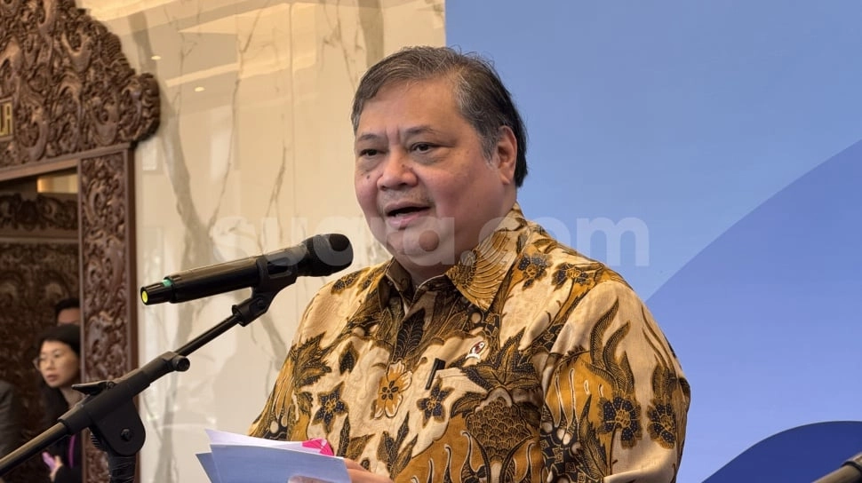 Indonesia Tak Bisa Ekspor Listrik ke Singapura Tahun Ini, Airlangga Bongkar Alasannya