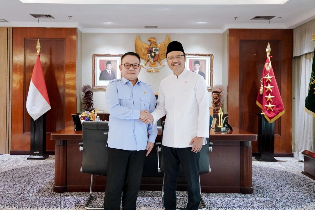 Temui Dudung, Mensos Lapor Jumlah Murid Sekolah Rakyat Bertambah