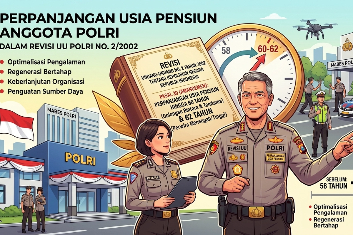 Catatan IPW Soal Penambahan Usia Pensiun dan Perpanjangan Masa Jabatan Kapolri