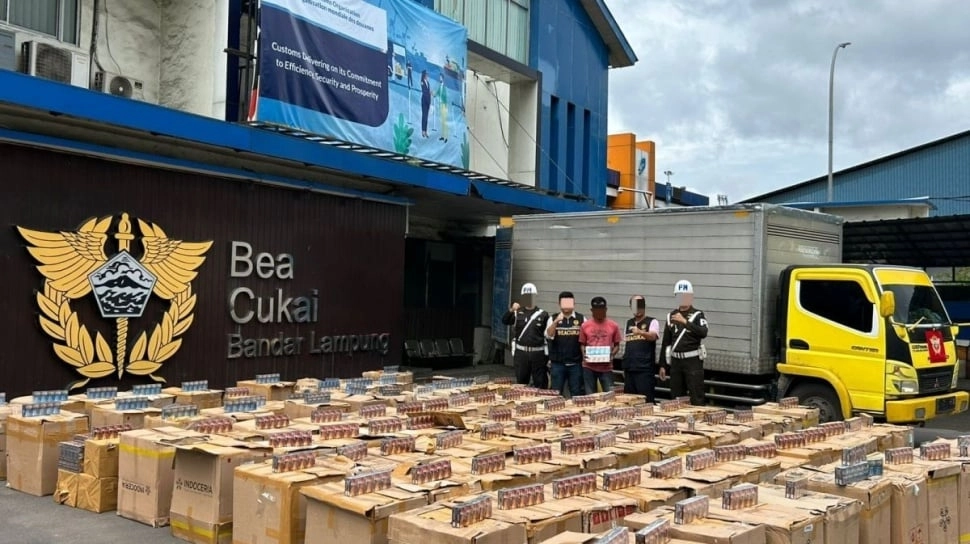 Bea Cukai Sita 8,9 Juta Batang Rokok Ilegal, Selamatkan Penerimaan Negara Rp8,66 Miliar