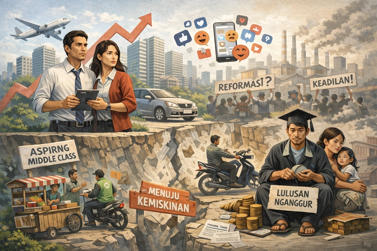 DPR Akui Kelas Menengah Indonesia Tertekan