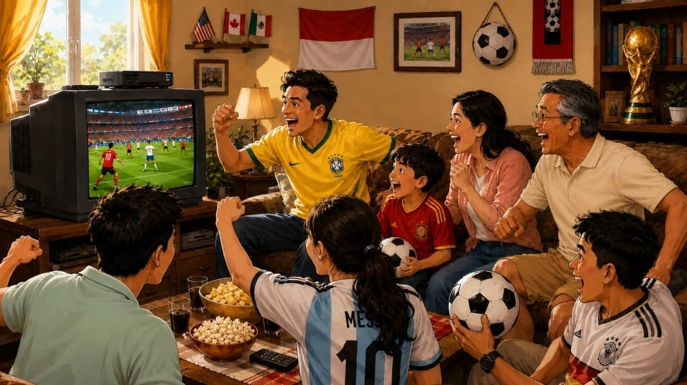 Nonton Piala Dunia 2026 Gratis di Mana? Pemilik TV Lama Jangan Buru-buru Beli Baru